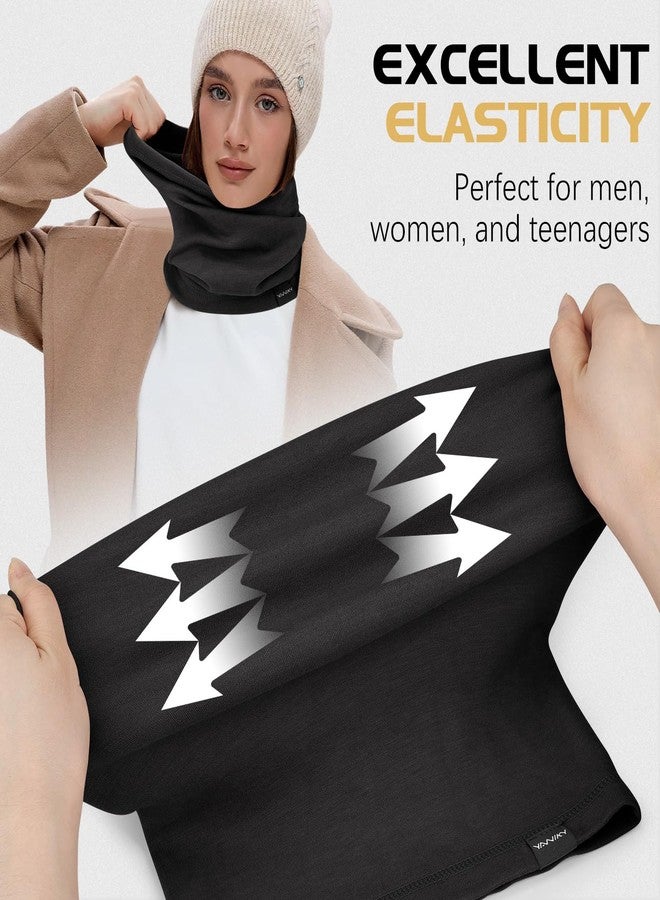 YANIKY Neck Gaiter Winter Neck Warmer for Men & Women Windproof Face Mask for Cold Weather Breathable Ski Face Cover Scarf - Image 4